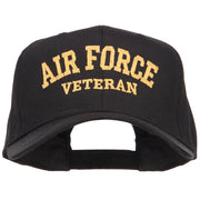 Air Force Veteran Letters Embroidered Cotton Cap