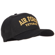 Air Force Veteran Letters Embroidered Cotton Cap