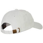 Florida Orange Blossom with Map Embroidered Unstructured Washed Cap