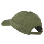 Father of the Year Embroidered Washed Cap