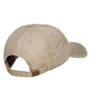 G for Grandpa Embroidered Washed Cap