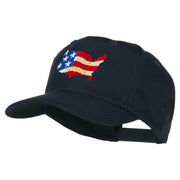 United States with USA Forever Embroidered Cap