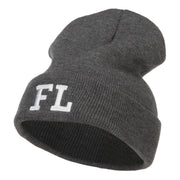 FL Florida State Embroidered Cuff Beanie