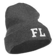 FL Florida State Embroidered Cuff Beanie