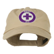 First Aid Logo Embroidered Pigment Dyed Cotton Cap