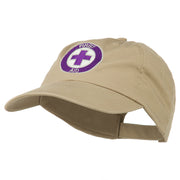 First Aid Logo Embroidered Pigment Dyed Cotton Cap