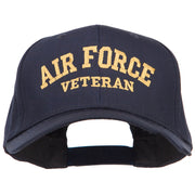 Air Force Veteran Letters Embroidered Cotton Cap