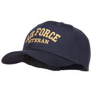 Air Force Veteran Letters Embroidered Cotton Cap