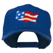 United States with USA Forever Embroidered Cap