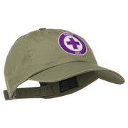 First Aid Logo Embroidered Pigment Dyed Cotton Cap