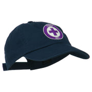 First Aid Logo Embroidered Pigment Dyed Cotton Cap