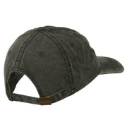 Father of the Year Embroidered Washed Cap