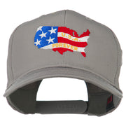 United States with USA Forever Embroidered Cap