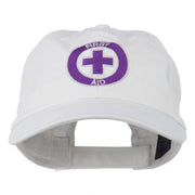 First Aid Logo Embroidered Pigment Dyed Cotton Cap