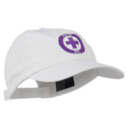 First Aid Logo Embroidered Pigment Dyed Cotton Cap