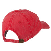 Father of the Year Embroidered Washed Cap