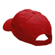 Patriotic Firework Bike Embroidered Cotton Twill Cap