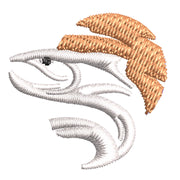 Artistic Style Salmon Logo