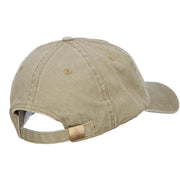 Fur Papa Embroidered Washed Cotton Twill Cap