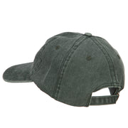 Fur Papa Embroidered Washed Cotton Twill Cap