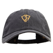 California Shield Logo Embroidered Cotton Twill Premium Pigment Dyed Cap - Black OSFM