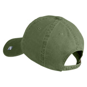 Air Force Special Operations Command Embroidered Washed Solid Pigment Dyed Cotton Twill Brass Buckle Cap - Olive OSFM