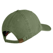 Air Force Special Operations Command Embroidered Washed Solid Pigment Dyed Cotton Twill Brass Buckle Cap - Olive OSFM