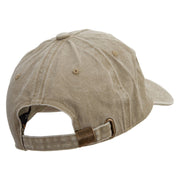 California Shield Logo Embroidered Cotton Twill Premium Pigment Dyed Cap - Khaki OSFM