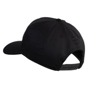 25th Infantry Division Tropic Lightning Patched Solid Cotton Twill Pro Style Cap - Black OSFM