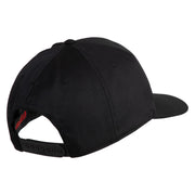 25th Infantry Division Tropic Lightning Patched Solid Cotton Twill Pro Style Cap - Black OSFM