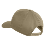 25th Infantry Division Tropic Lightning Patched Solid Cotton Twill Pro Style Cap - Khaki OSFM
