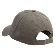 Danish Tomahawk Embroidered Garment Washed Cotton Twill Cap - Olive-Green OSFM