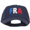 France FRA Flag Embroidered Low Profile Cap