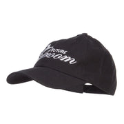 Future Groom Embroidered Washed Ball Cap