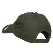 Rasta Leaf Flag Embroidered Unstructured Cap