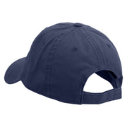 Danish Tomahawk Embroidered Garment Washed Cotton Twill Cap - Navy OSFM