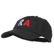 France FRA Flag Embroidered Low Profile Cap