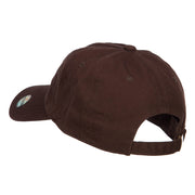 Rasta Leaf Flag Embroidered Unstructured Cap