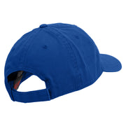 Danish Tomahawk Embroidered Garment Washed Cotton Twill Cap - Royal OSFM