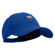 Danish Tomahawk Embroidered Garment Washed Cotton Twill Cap - Royal OSFM