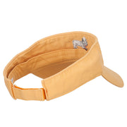 French Bulldog Embroidered Pro Style Cotton Washed Visor