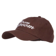 Future Groom Embroidered Washed Ball Cap