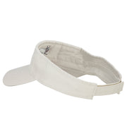 French Bulldog Embroidered Pro Style Cotton Washed Visor