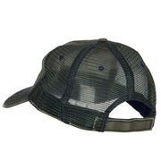 US Air Force Veteran Military Embroidered Low Cotton Mesh Cap