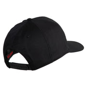 Combat Infantry Veteran Patched Solid Cotton Twill Pro Style Cap - Black OSFM