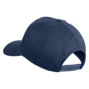 Combat Infantry Veteran Patched Solid Cotton Twill Pro Style Cap - Navy OSFM