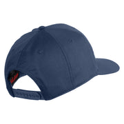 Combat Infantry Veteran Patched Solid Cotton Twill Pro Style Cap - Navy OSFM