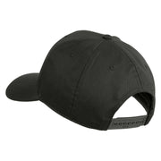Combat Infantry Veteran Patched Solid Cotton Twill Pro Style Cap - Charcoal OSFM