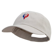 Phoenix of Liberty Logo Embroidered Low Profile Dyed Cotton Twill Cap - Putty OSFM