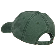 Ireland Flag with Shamrock Embroidered Washed Cap